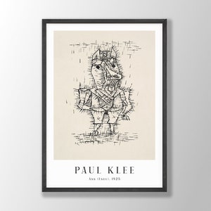 Paul Klee Print - Abstract Decor, Paul Klee Poster, Paul Klee Wall Art, Klee Exhibition Print, Bedroom Wall Art, Modern Home Decor