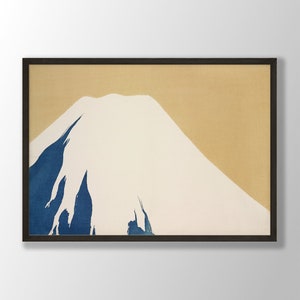 Japanese Mountain Print | Mountain Poster, Kamisaka Sekka Poster, Mountain Wall Art, Japanese Wall Art, Japanese Print, Japanese Wall Art