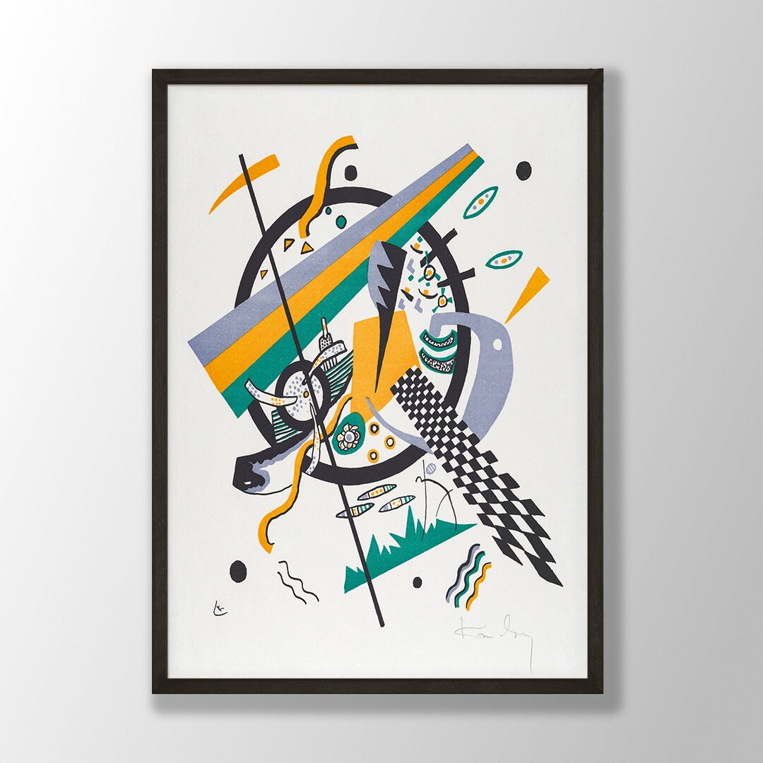 Wassily Kandinsky、Kleine Welten（2）、希少画集画（Wassily