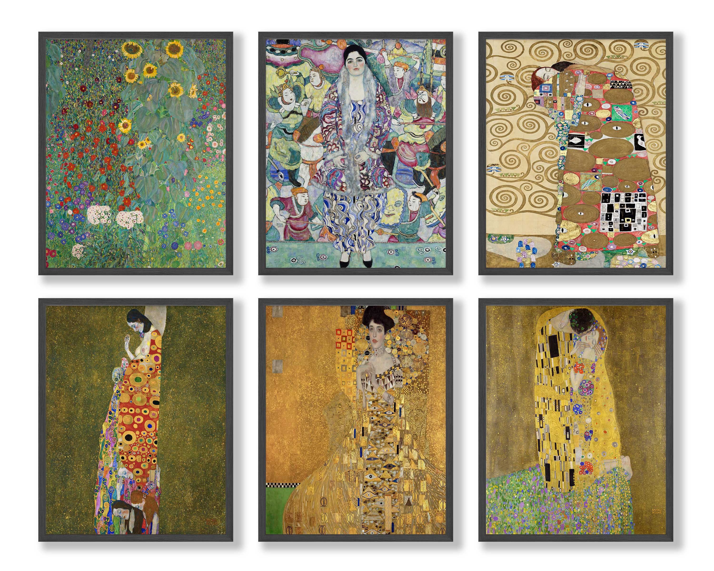 Gustav Klimt Prints Set of Gallery Wall Set Gustav Klimt - Etsy