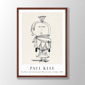 Paul Klee Print - Abstract Decor, Paul Klee Poster, Paul Klee Wall Art, Klee Exhibition Print, Bedroom Wall Art, Modern Home Decor