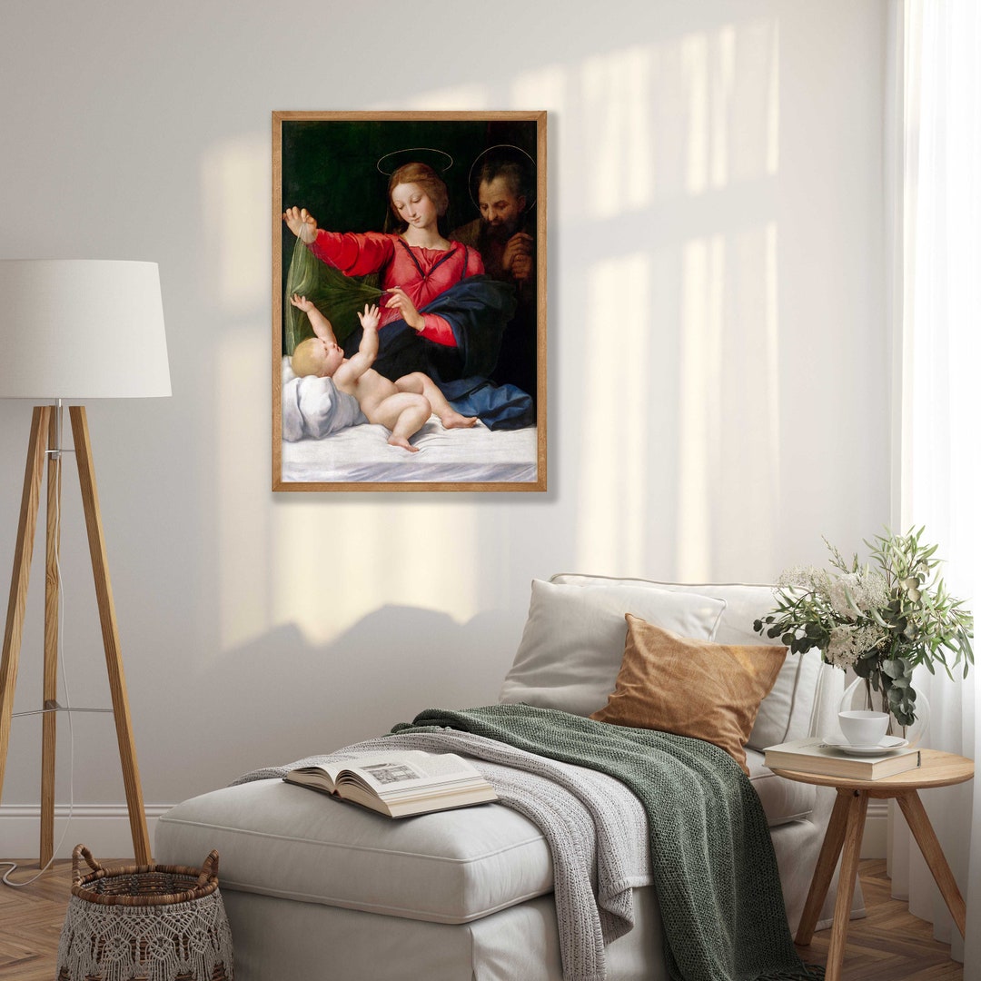 Raphael Art Print - Madonna of Loreto, Renaissance Wall Art - Etsy