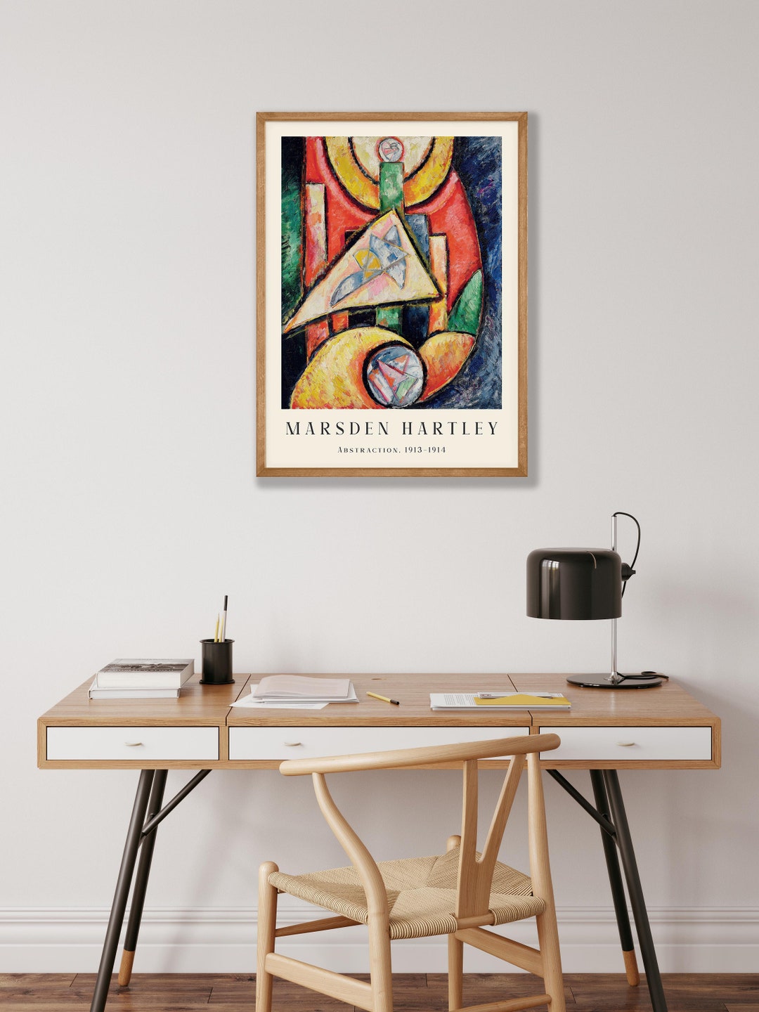 Marsden Hartley Art Print - Cubist Abstract Wall Decor - Etsy