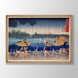 Utagawa Kuniyoshi Exhibition Poster - Japanese Decor, Japanese Poster, Kuniyoshi Print, Japanese Wall Art, Japanese Art Print