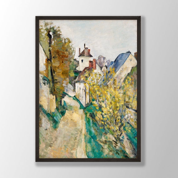 ポール・セザンヌ、【アーチ形の林】、希少な画集画・マット紙 ポール・セザンヌ、【アーチ形の林】、希少な画集画・マット紙