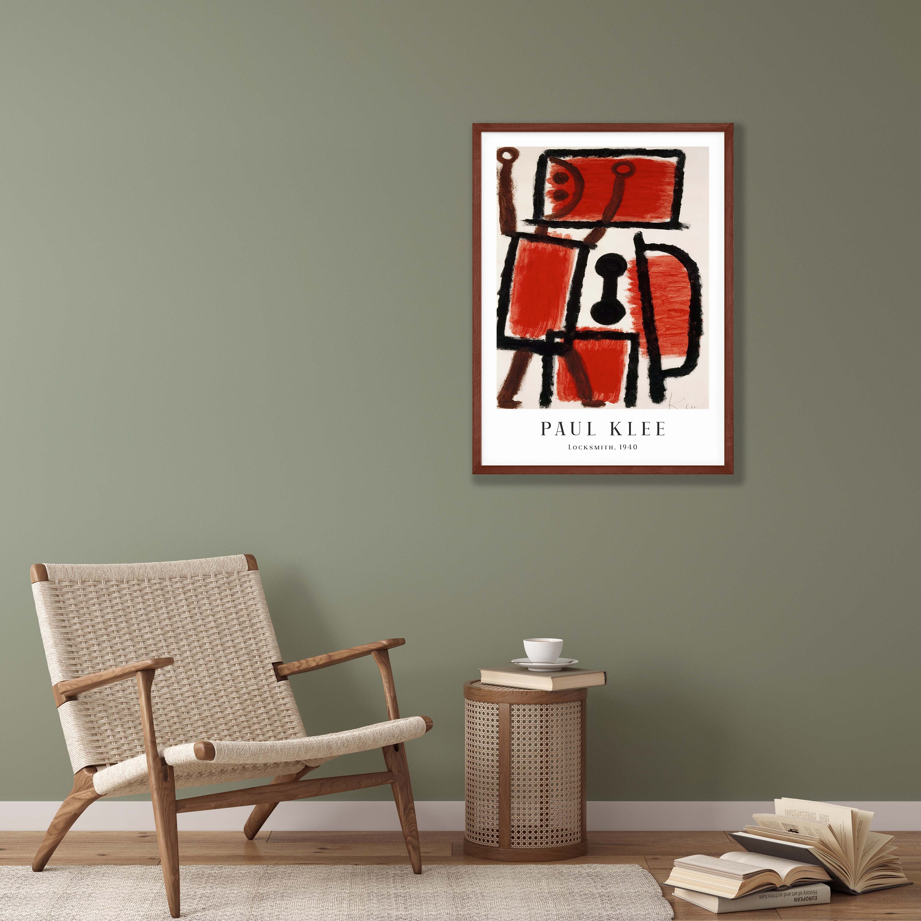 パウル・クレー「鍵屋 1940」アートプリント：モダンホーム