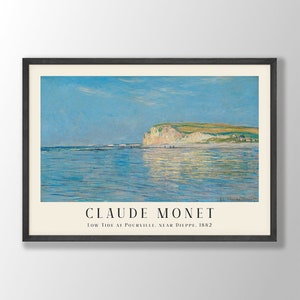 Claude Monet Art Print | Monet Paintings, Monet Wall Art, Landscape Wall Art, Art Nouveau Prints, Monet Exhibition Art, Farmhouse Decor
