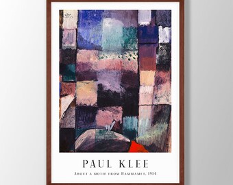 Paul Klee Print: Abstract 'Motif from Hammamet' Fine Art Poster
