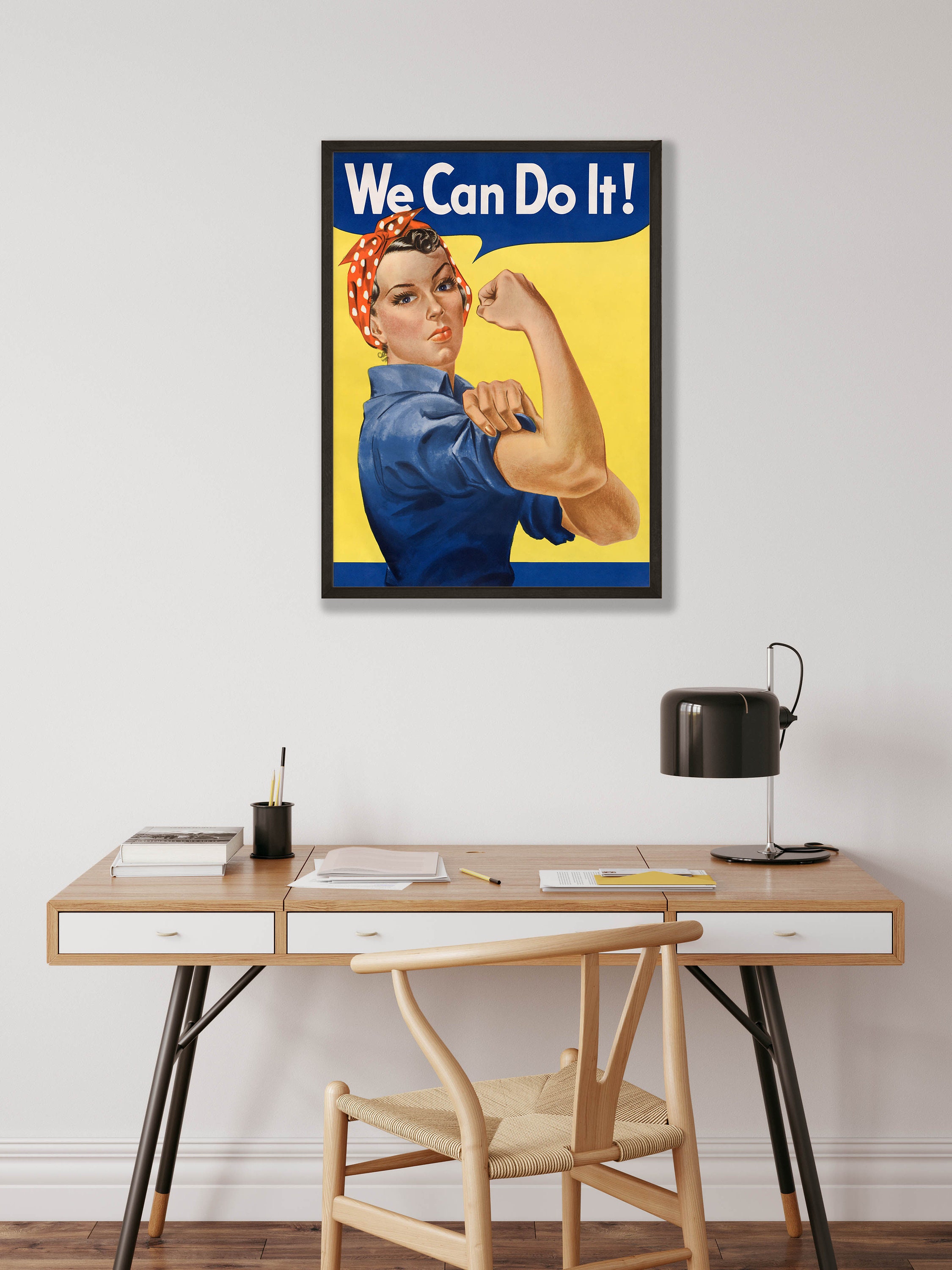 We Can Do It」プリント - ヴィンテージフェミニズムポスター、女性の