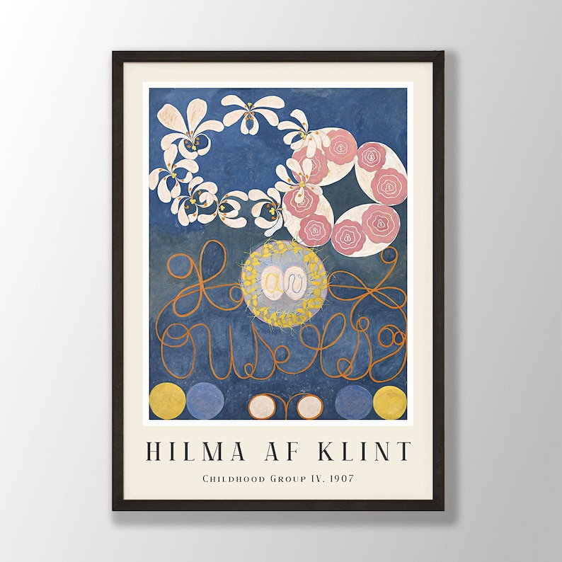Hilma AF Klint Print Hilma AF Klint Poster Hilma Af Klint Etsy