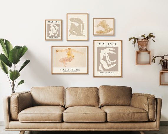Auguste Rodin Dancing Figure Canvas Print – Elegant Wall Art
