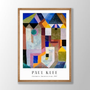 Paul Klee Print - Abstract Wall Art, Paul Klee Poster, Paul Klee Wall Art, Klee Exhibition Print, Office Decor, Modern Home Decor