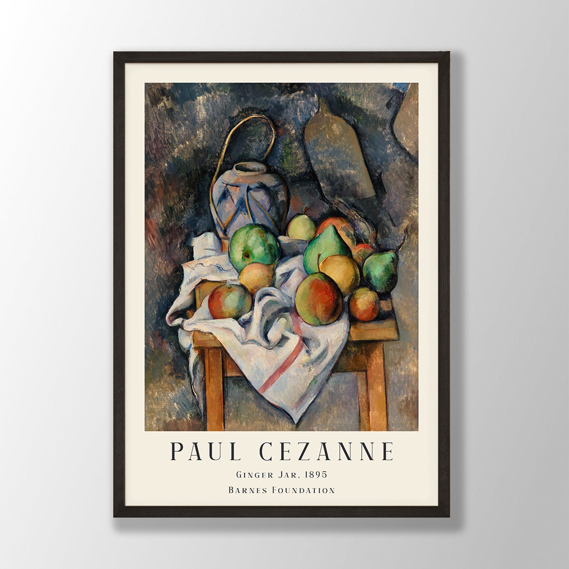 Paul Cezanne Still Life With Apples 1895