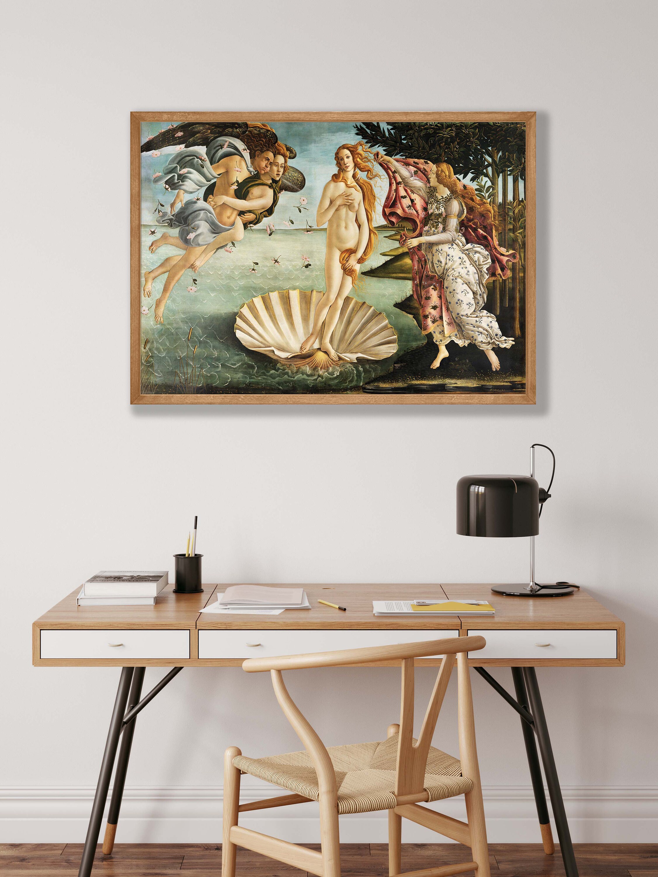 Botticelli's Birth of Venus Art Print - Renaissance Museum Exhibition ...