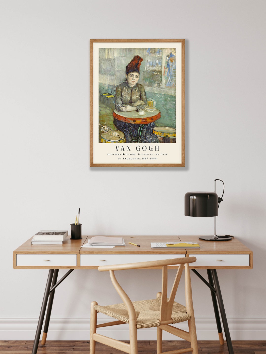 ゴッホの版画 ゴッホの版画: アゴスティーナ・セガトリ、カフェ・デュ・タンブーリン