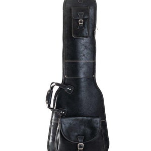 Black Buffalo Crackle Electric Bass Guitar Gig Bag