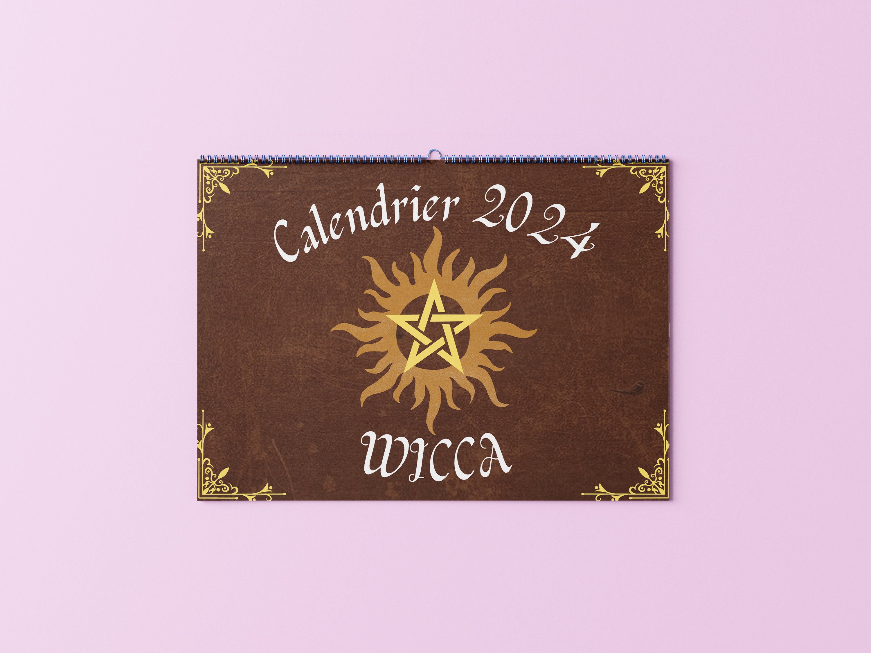 Wiccan Calendar 2024 pagan Planner, Witchcraft, Sabbats and Esbats