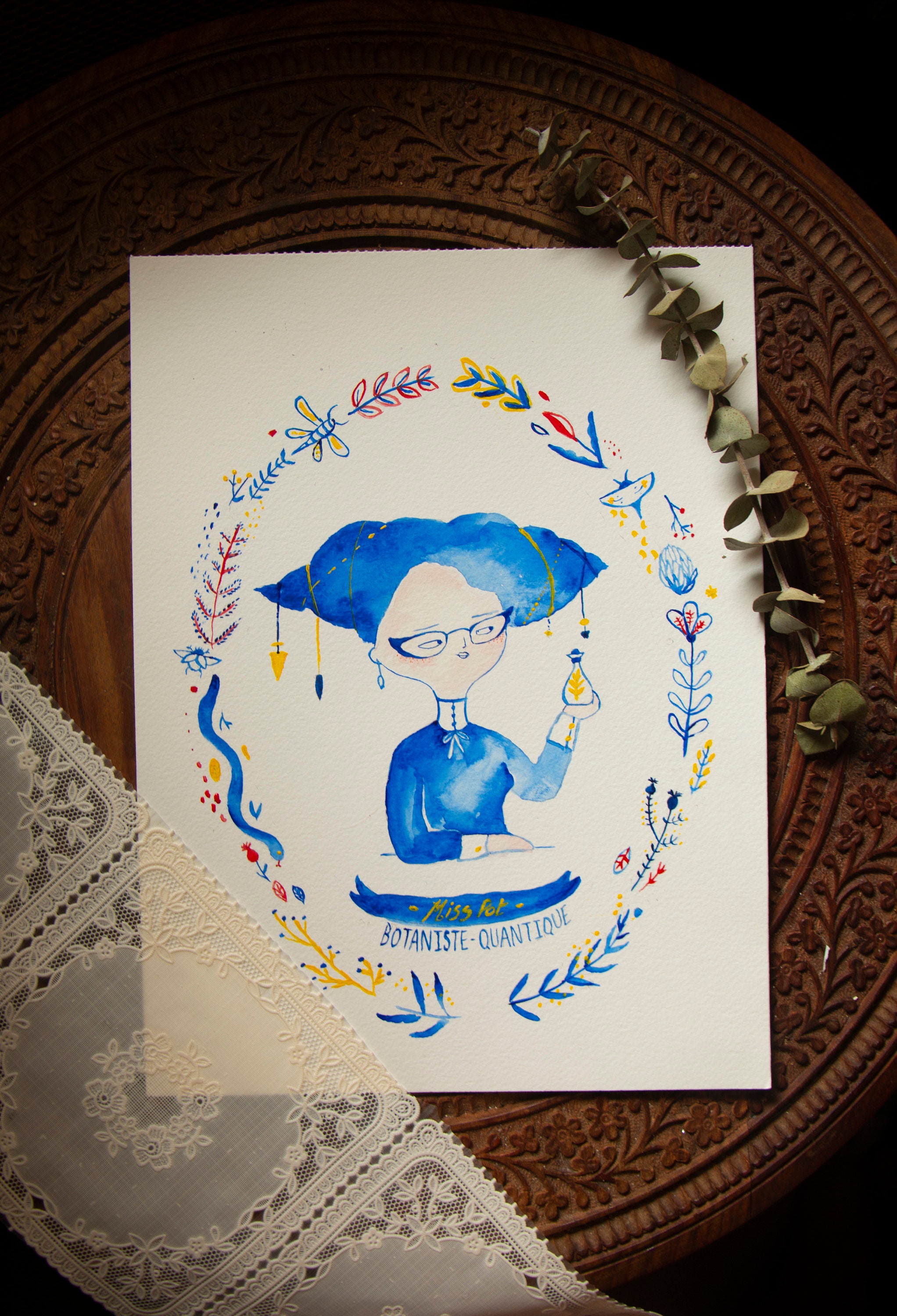 A4 Miss Pot Botaniste Quantique