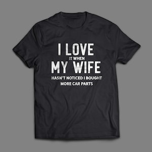Auto lustiges Shirt Frau Geschenk für Auto Jungs