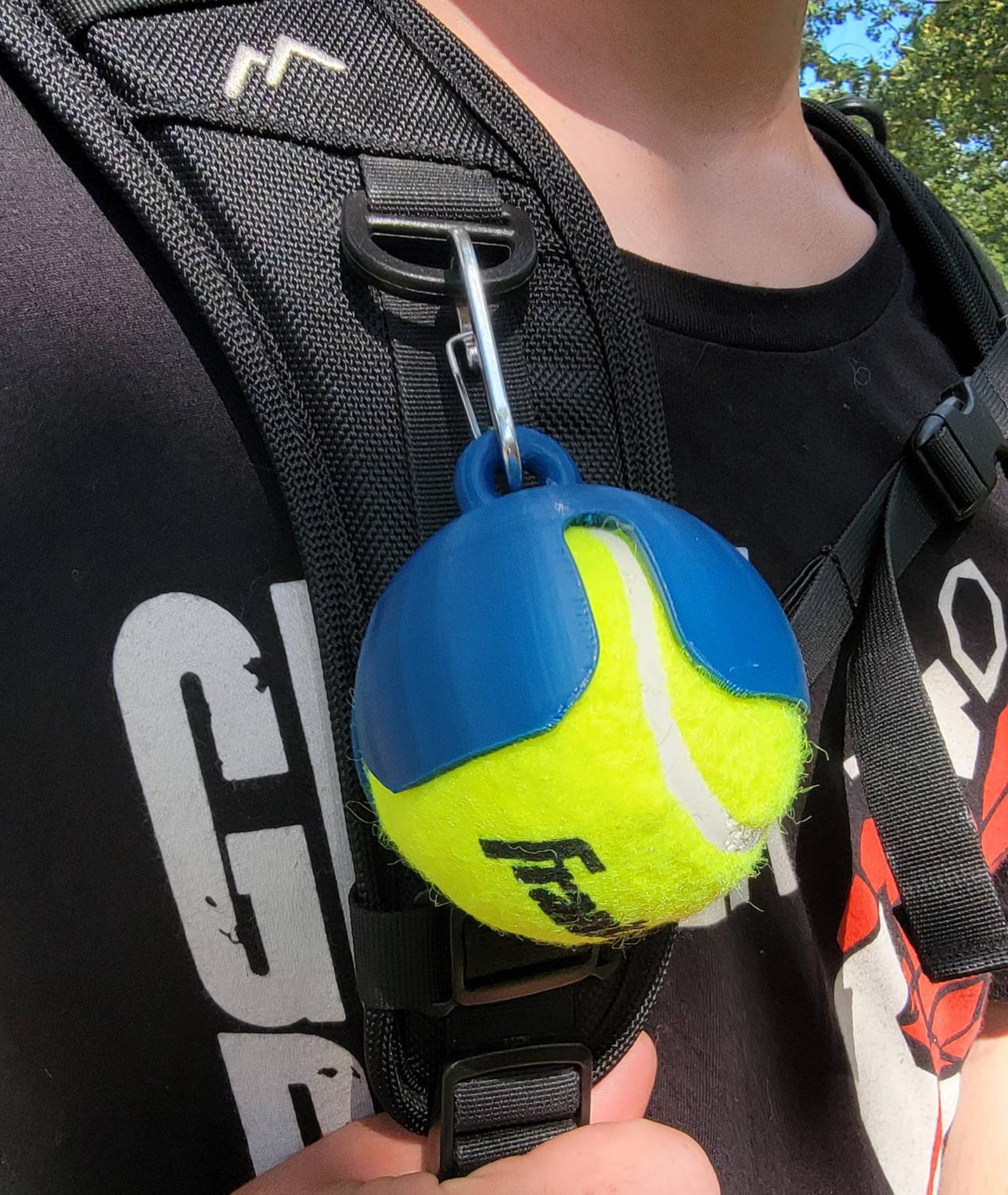 3D Printed Tennis Ball Holder Clip Etsy