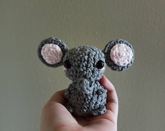 Cute Baby Elephant Crochet Plushie Amigurumi