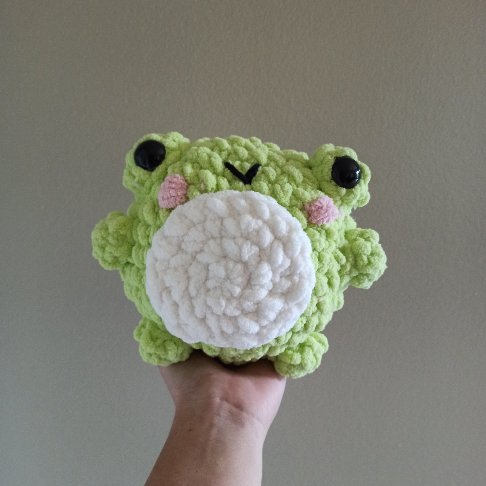 Cute Baby Frog Crochet Plushie Amigurumi | Etsy