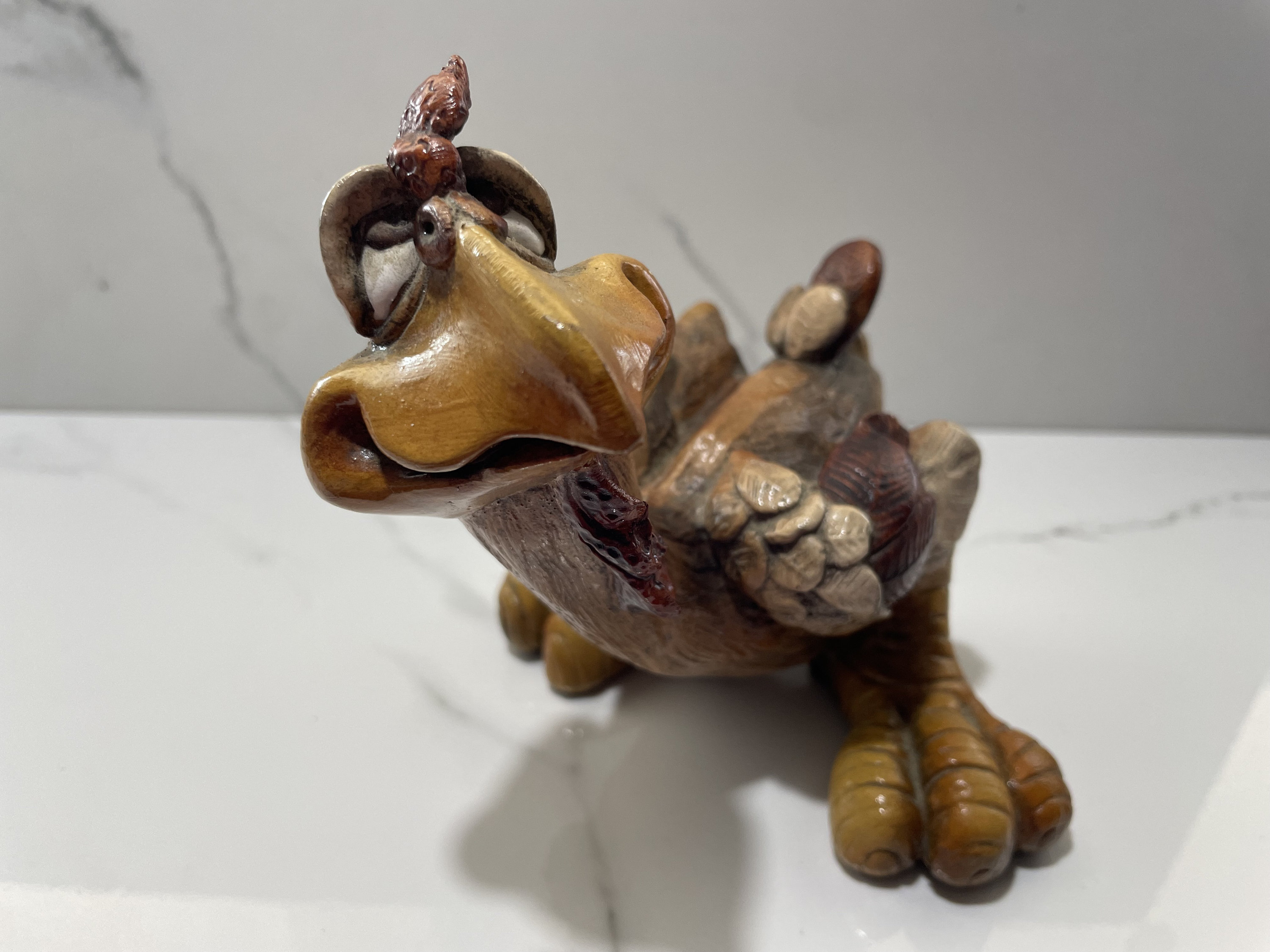 Rare Vintage John Raya Beasties of the Kingdom 1987 Resin Chicken