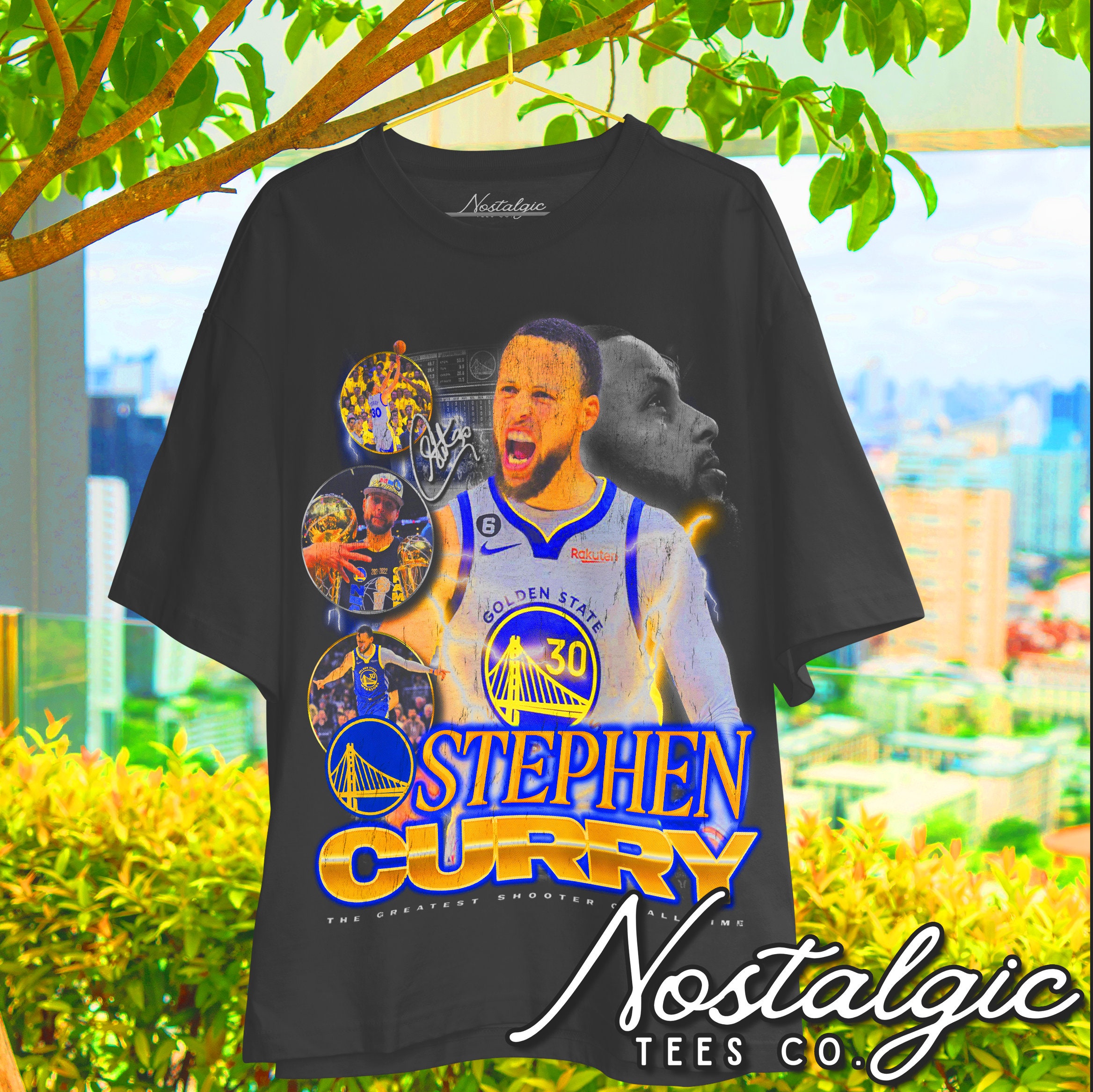 Stephen Curry T-shirt Steph Curry Streetwear NBA - iTeeUS