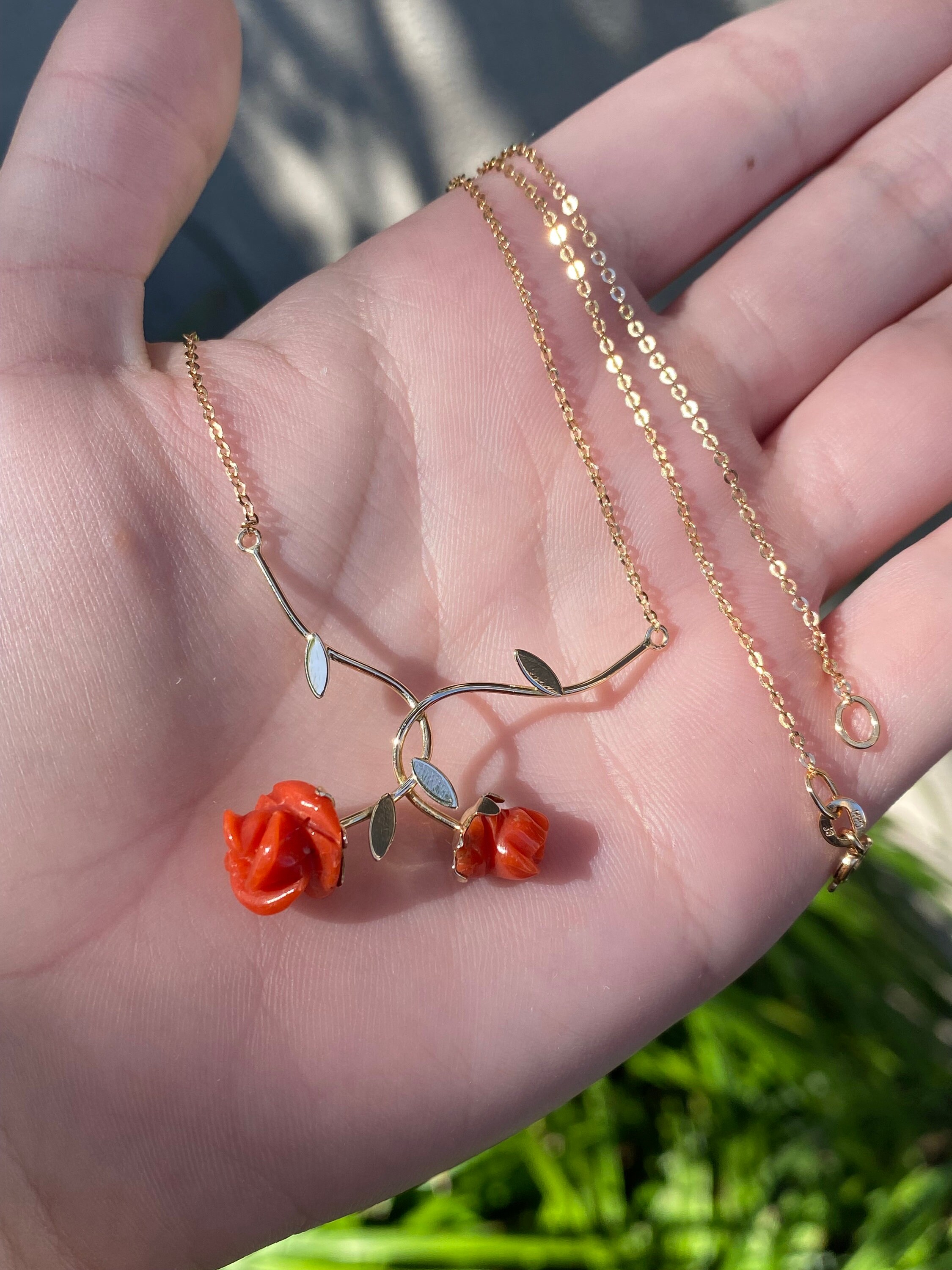 Real Coral Jewelry Etsy Australia