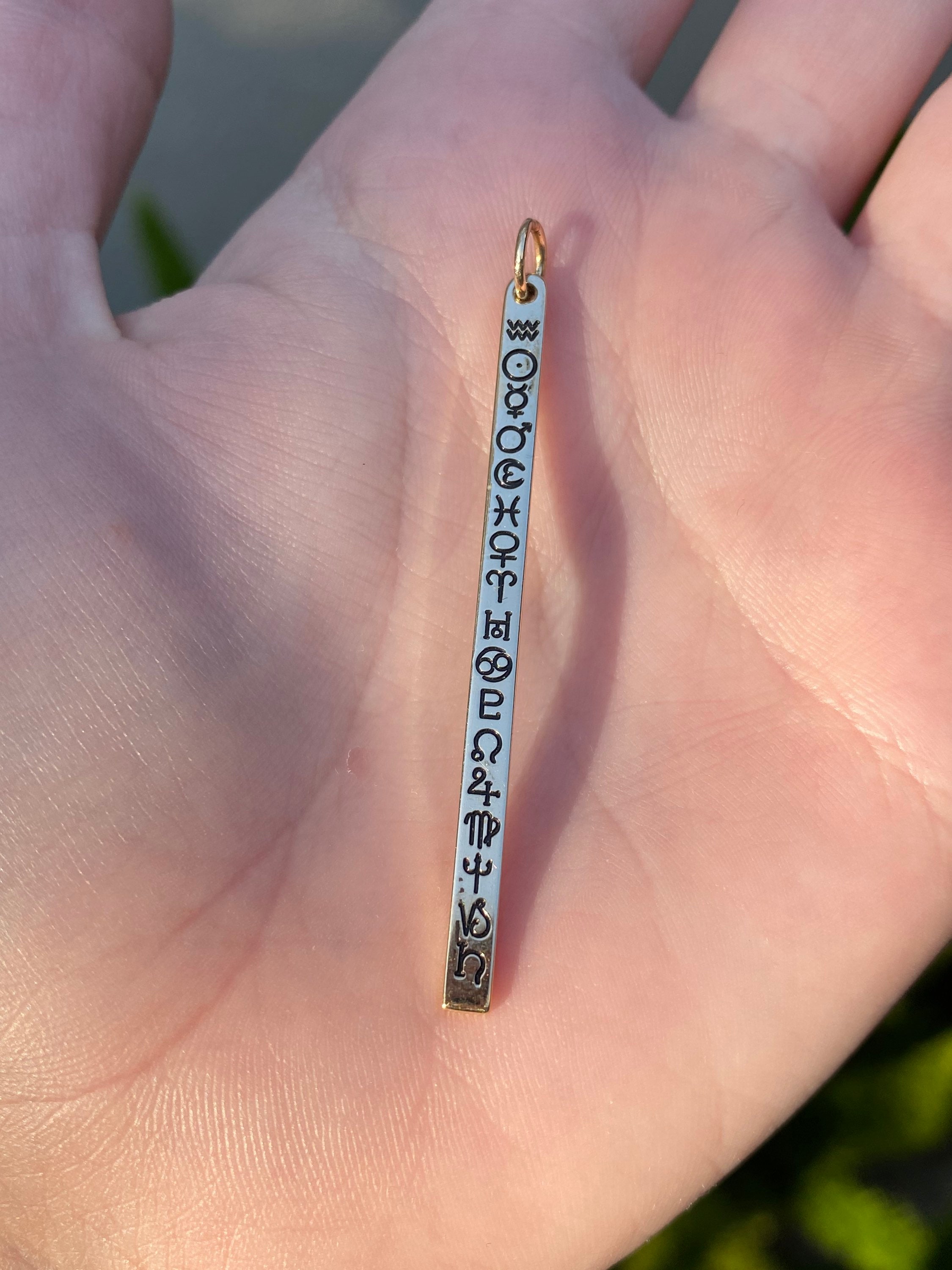 Stardate pendant sale