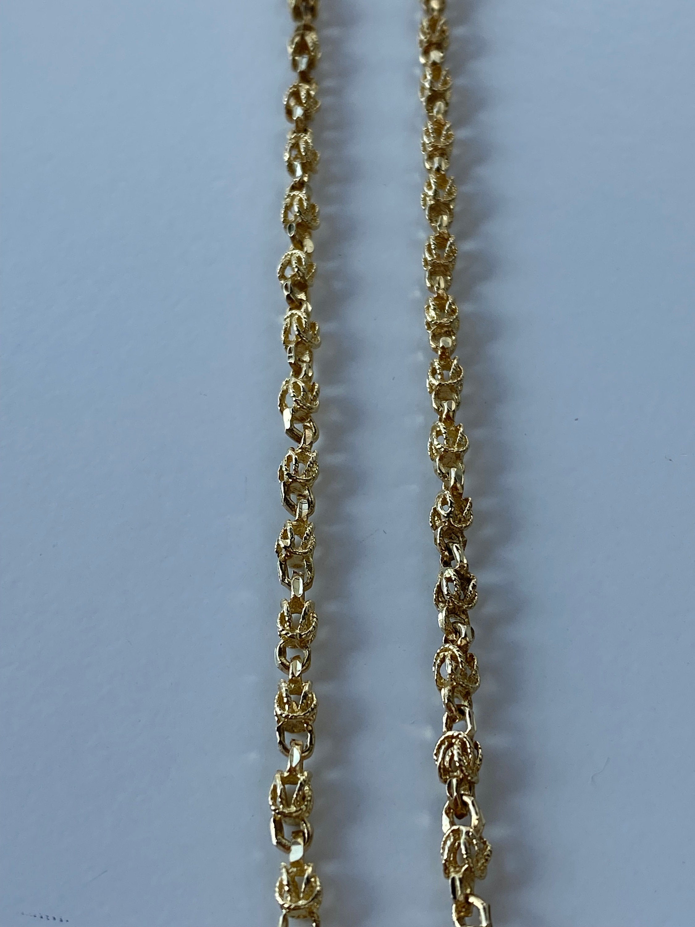 ヴィンテージ ソリッド 14k イエロー ゴールド ファンシー ヴィンテージ ソリッド 14k イエロー ゴールド ファンシー