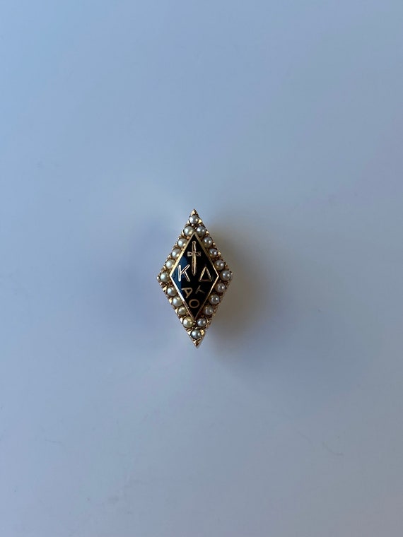 Vintage Solid 10k Yellow Gold Pin - Real Genuine … - image 3