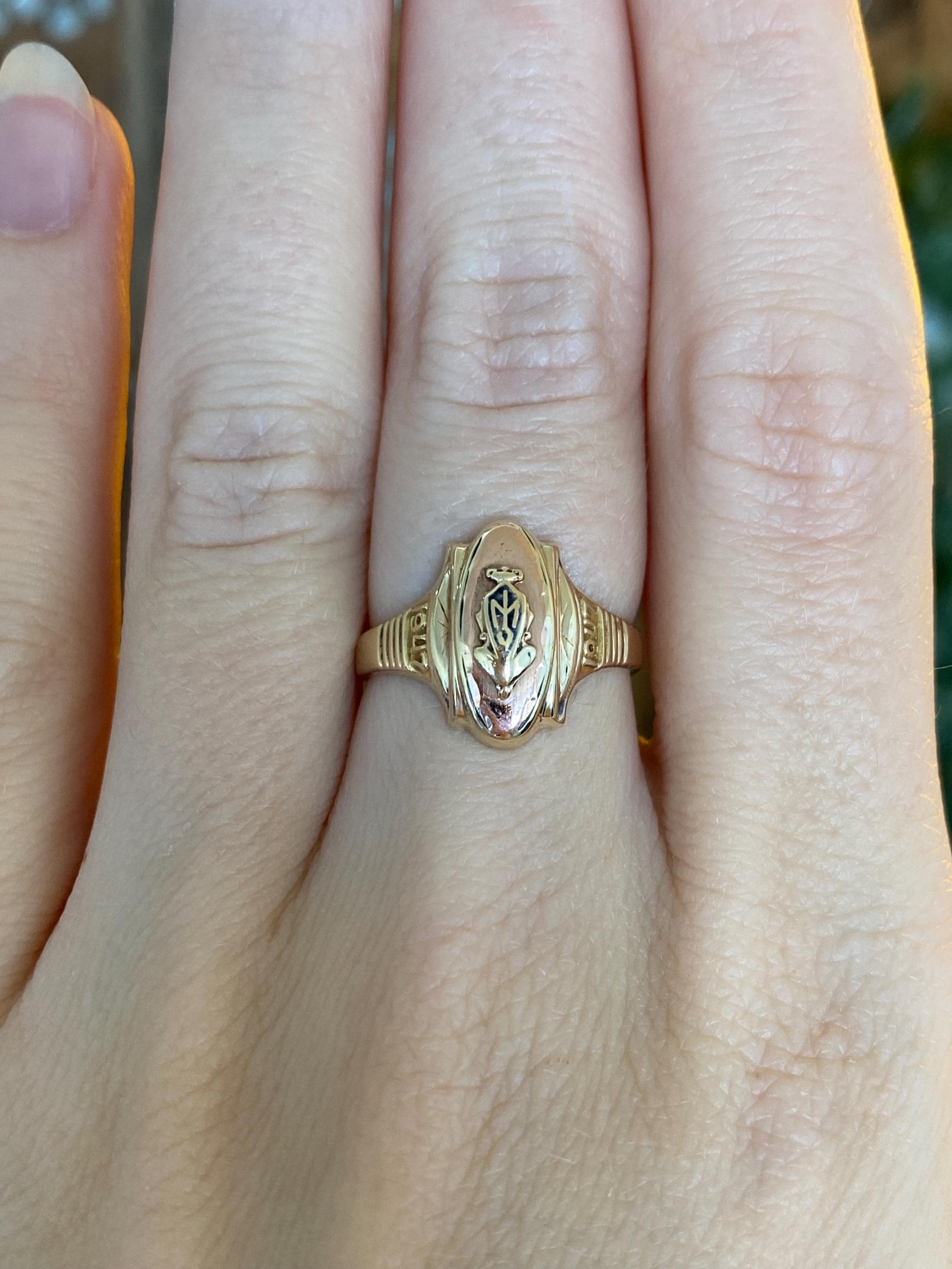 Jostens Vintage Class Ring - Etsy Canada