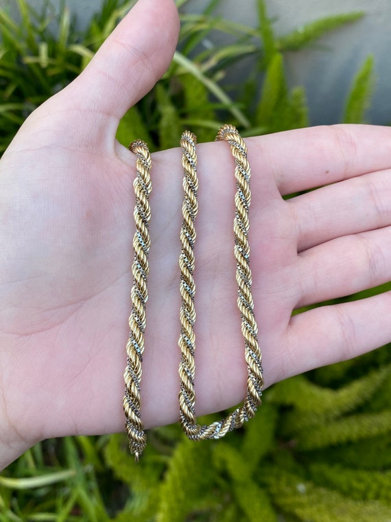 Rope & Box Chain Necklace