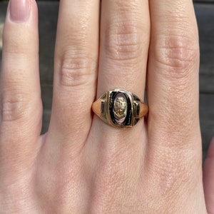 Pearl Class Ring Etsy