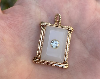 Vintage 10k Yellow Gold Charm - Quality Fine Estate Jewelry - Pendant for Necklace - Real Genuine Gold