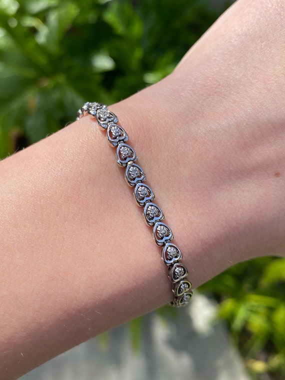 Tennis link bracelet deals