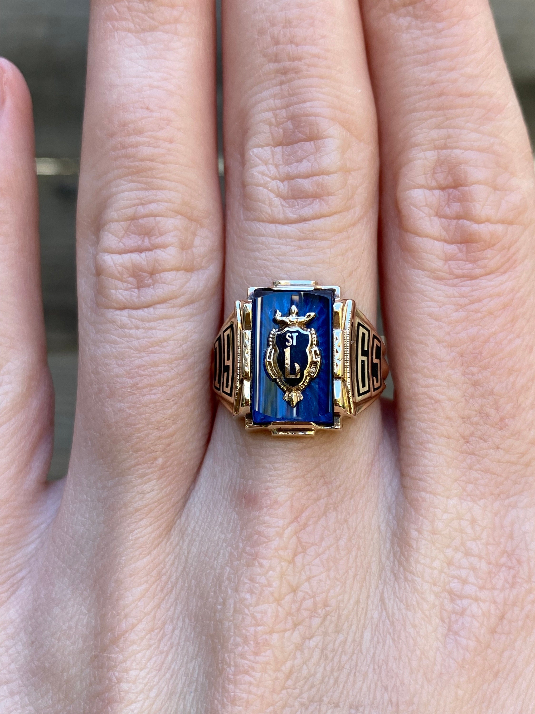 Vintage Fraternal Class Rings Etsy