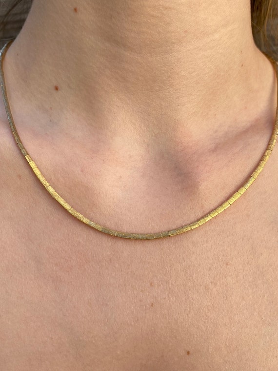 Solid 18k Yellow Gold Chain 