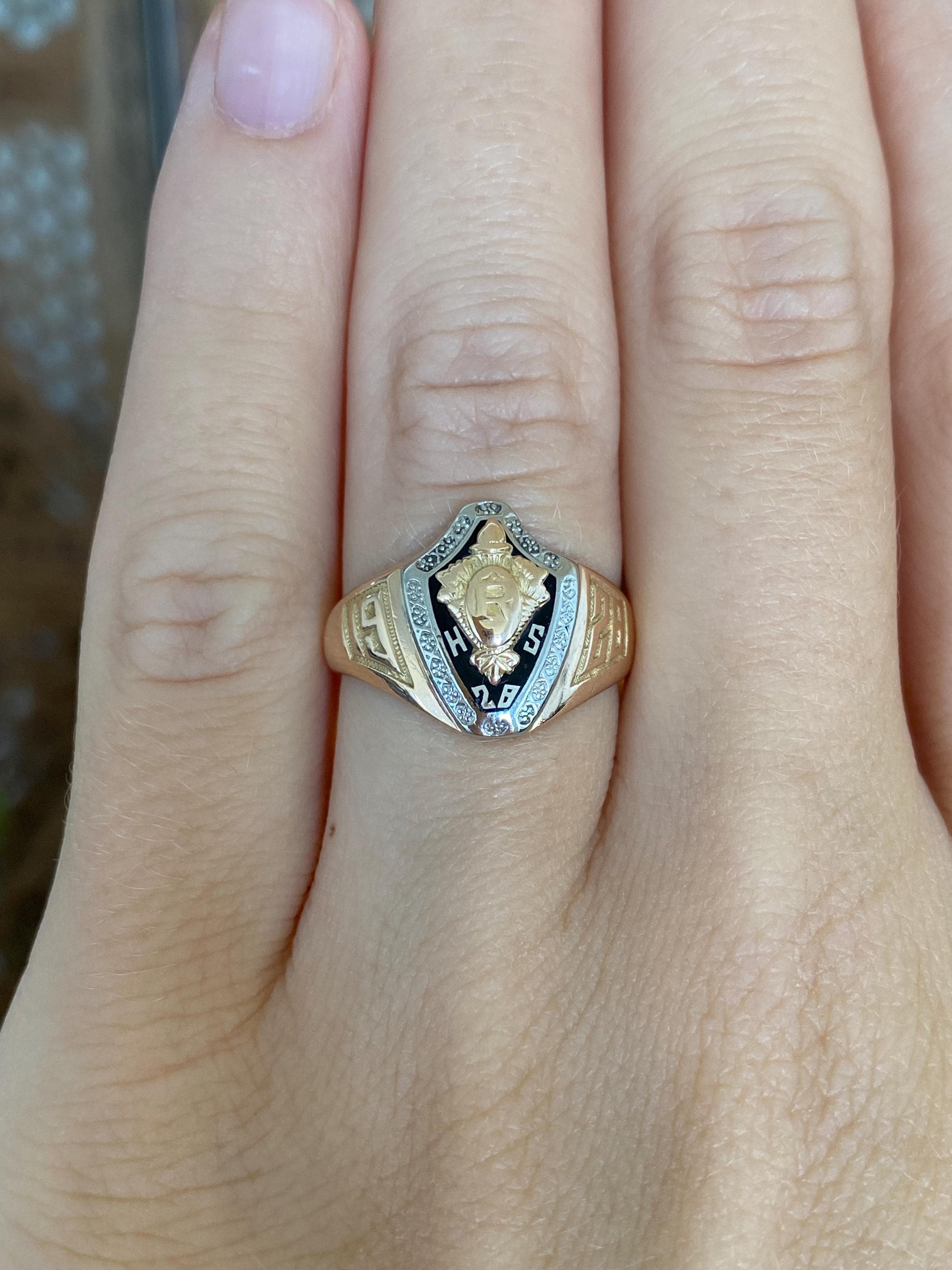 1928 Class Ring - Etsy