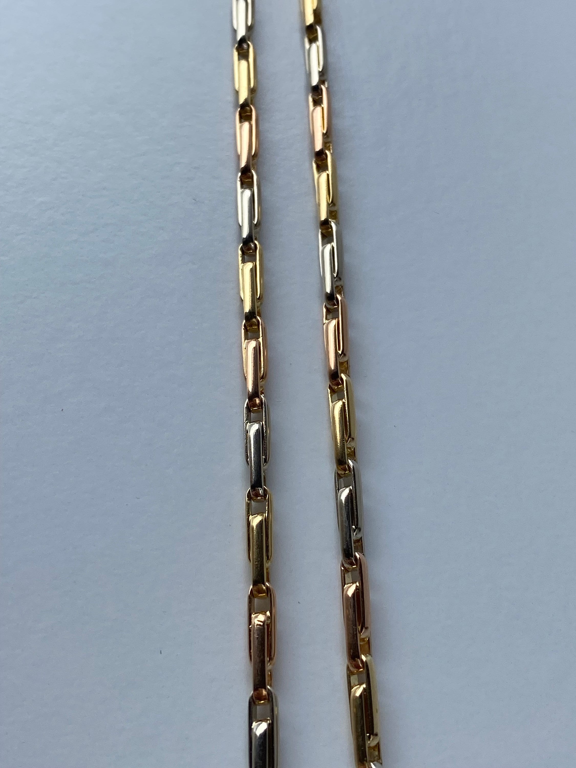 ヴィンテージ ソリッド 18k トライトーン ゴールド バレル ヴィンテージ ソリッド 18k トライトーン ゴールド バレル