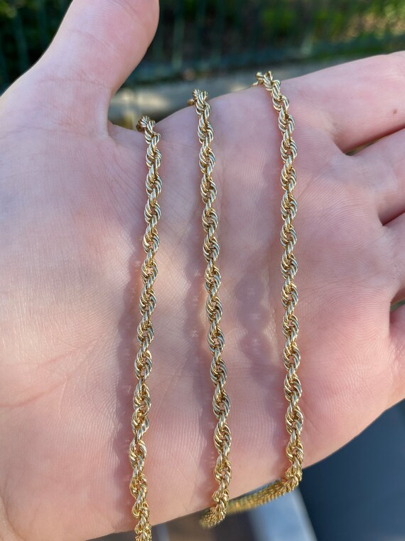 32 inch 14k gold cheap chain