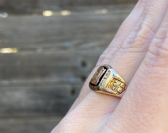 アクセサリー 30s vintage college ring 10k gold 14 アクセサリー 30s vintage college ring 10k gold 14 Vintage