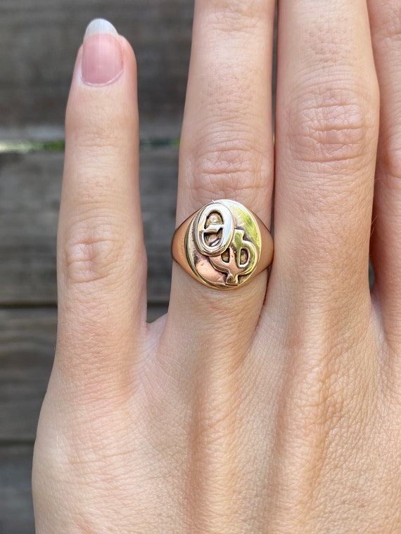 Vintage class ring jewelry - Gem