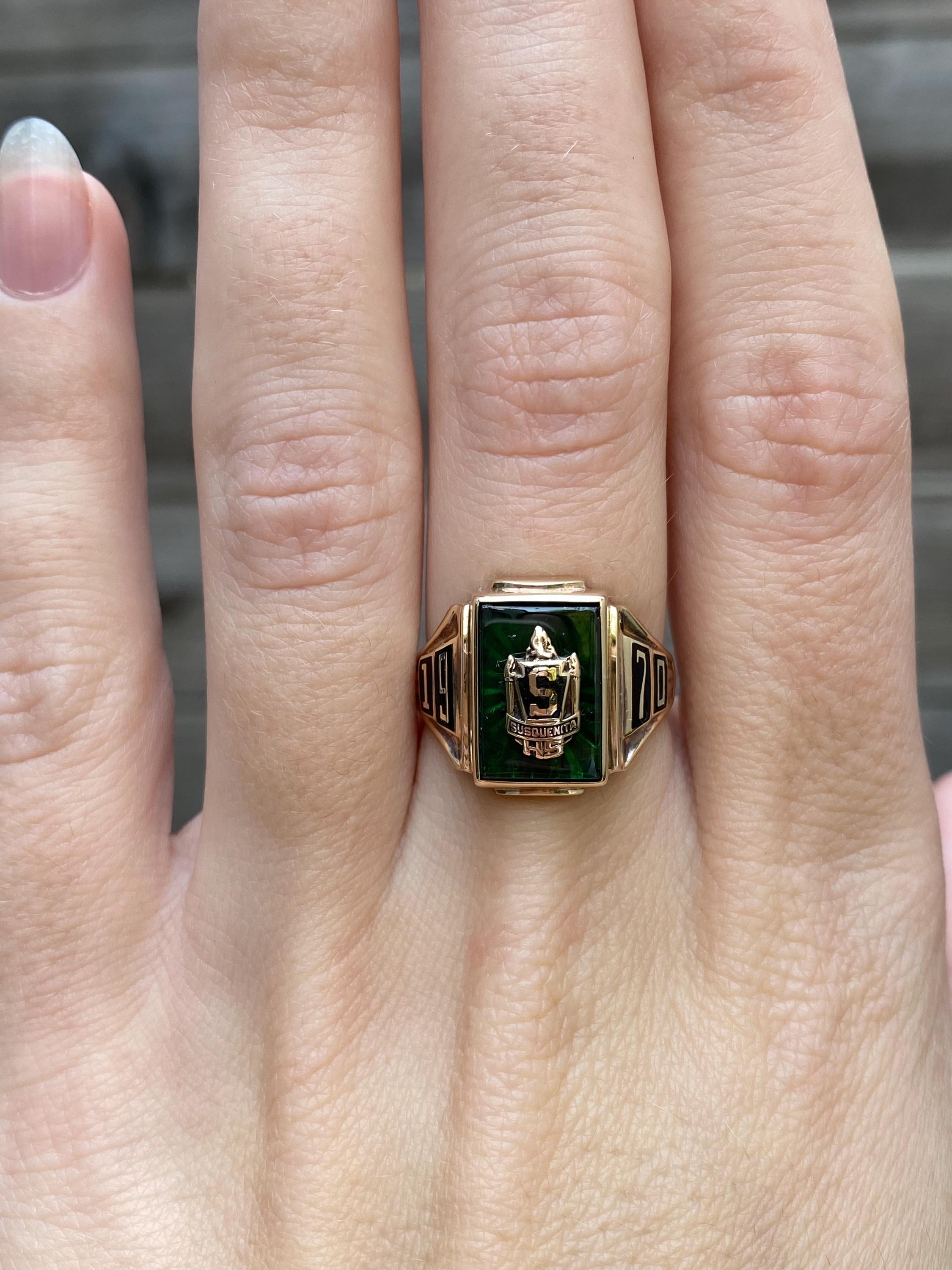 アクセサリー 30s vintage college ring 10k gold 14 アクセサリー 30s vintage college ring 10k gold 14