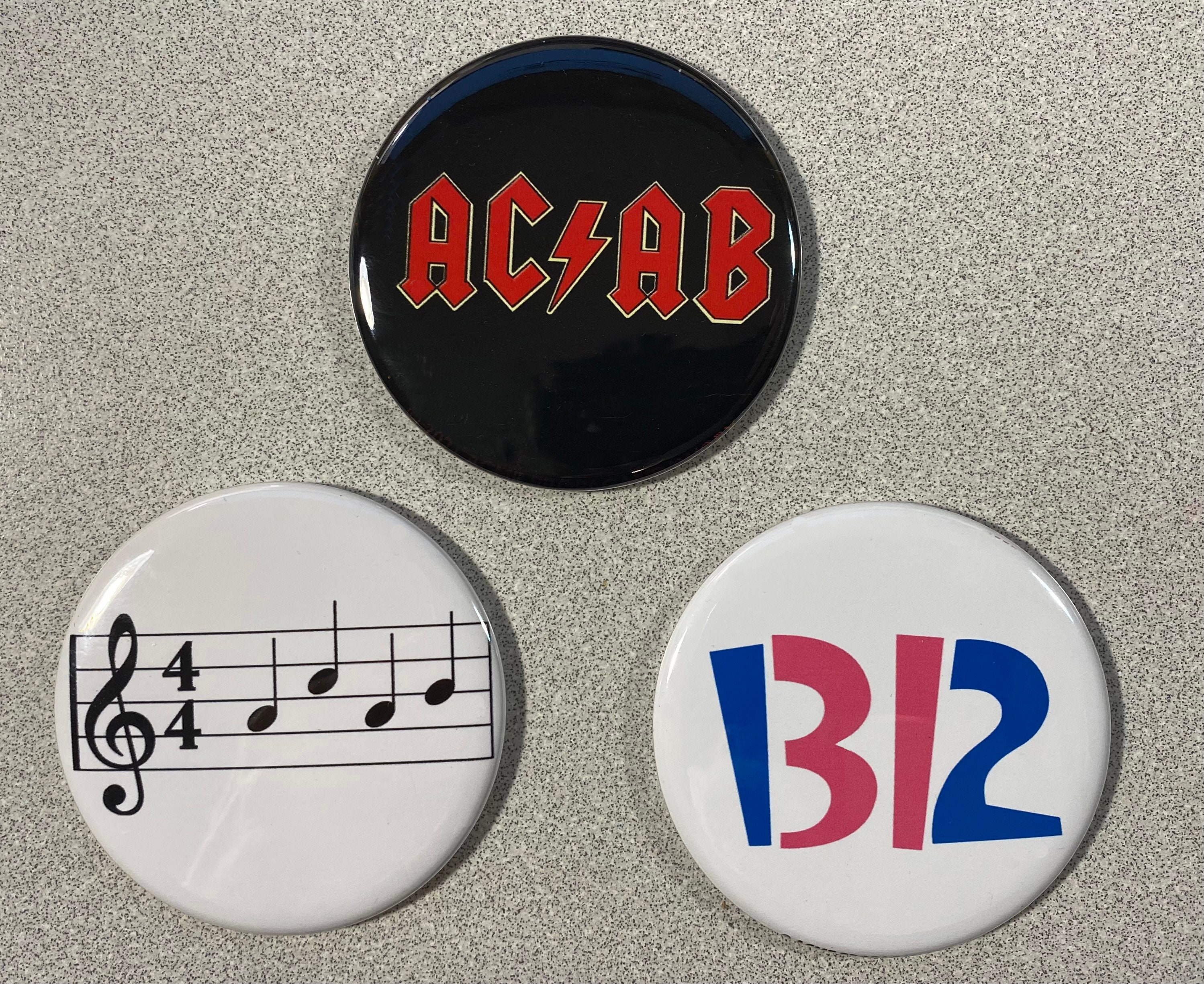 ACAB All Cops Are Bastards im Stil des AC/DC Logos - Etsy.de