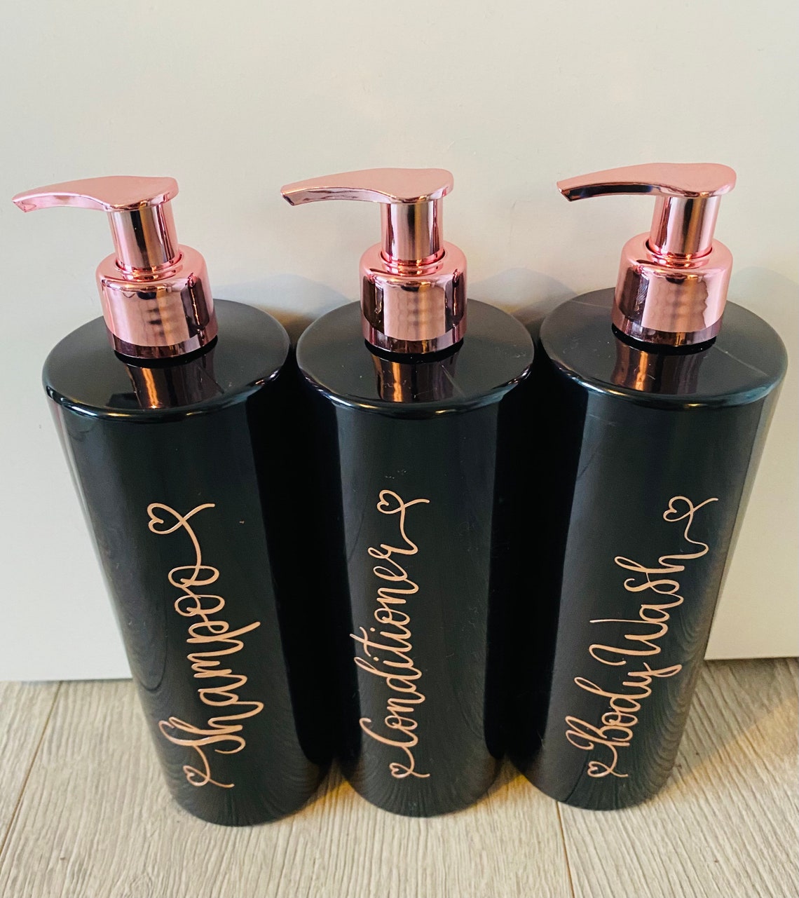 Bathroom reusable pump bottles Mrs Hinch inspired pump Etsy