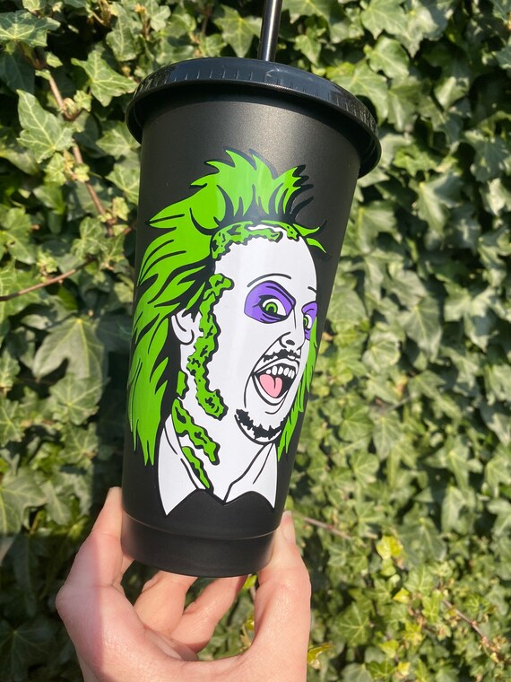 Beetlejuice Cup Beetlejuice Cold Cup Gothic Gifts Tim Etsy UK