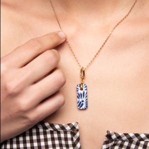 Authentic Talavera Necklace – Handmade Mexican Pottery-Inspired Jewelry