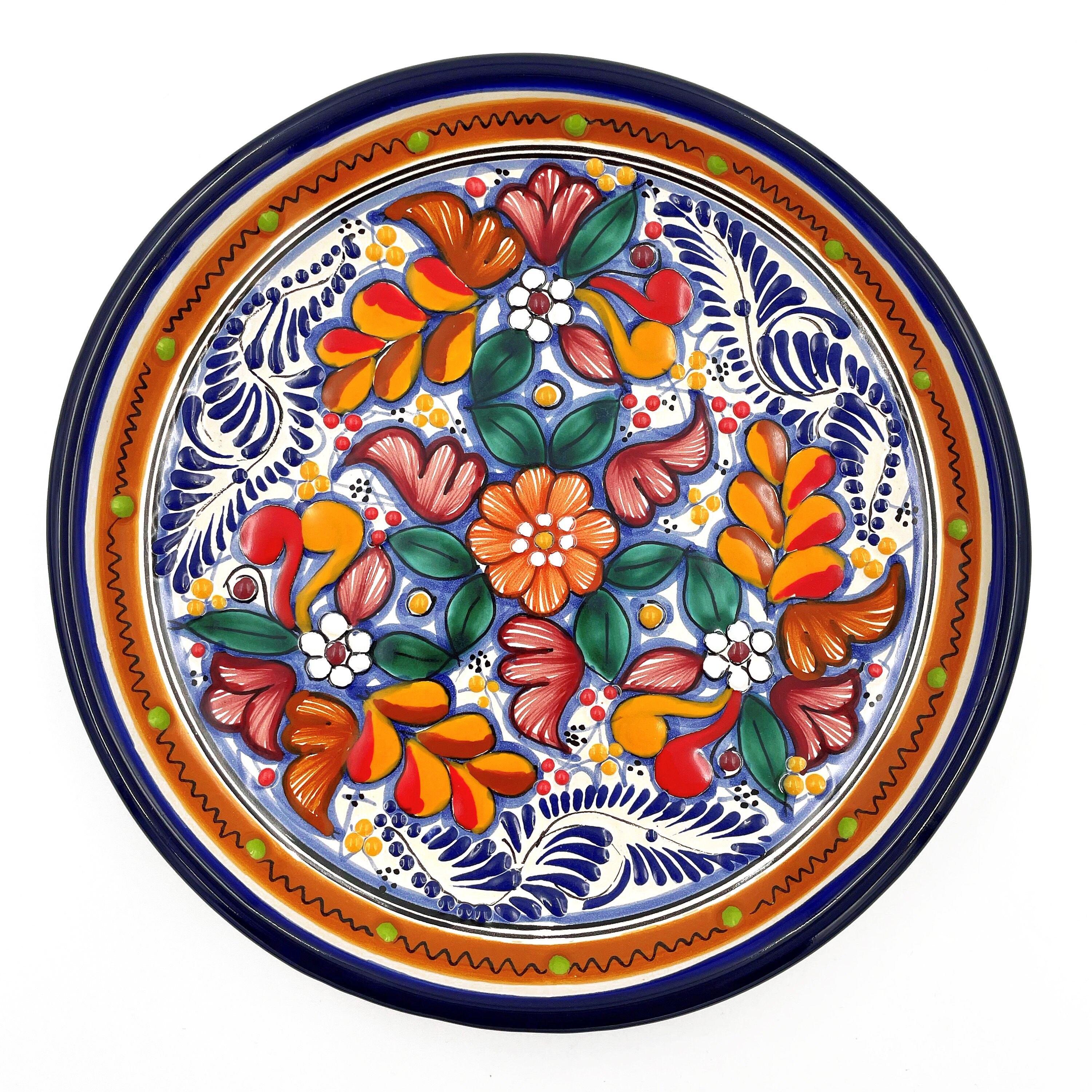 Mexican Handmade Talavera Dinnerware Set for One Etsy